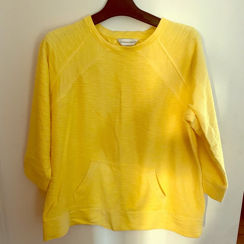 NWOT, Christopher and Banks pullover!